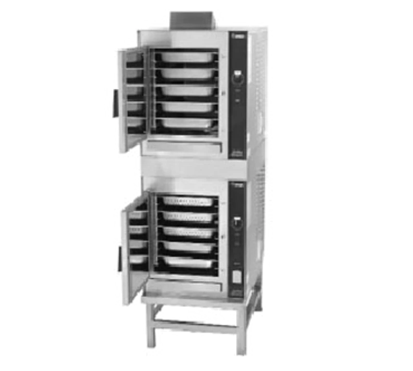 Groen (2)HY-5GF-NG 5 Pan Natural Gas Convection Steamer - 62,000 BTU 3 Groen (2)HY-5GF-NG 5 Pan Natural Gas Convection Steamer - 62,000 BTU