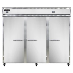 Continental Refrigerator 3RRFE-SA 85.5" W Three-Section Solid Door Reach-In Extra-Wide Refrigerator/Freezer