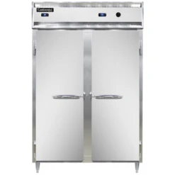 Continental Refrigerator DL2RW-SA-PT 52" W Two-Section Pass-Thru Designer Line Refrigerator/Heated Cabinet