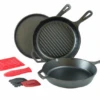 Lodge L6SPA41 13.6" W X 4.45" H 6-Piece Seasoned With Oil Cast Iron Cookware Set (1 Set) -Kitchen Utensils Shop 12ef4c1a bc60 4e80 a6ac 8bf955688fa9 64780.1700694243