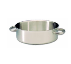 Matfer Bourgeat 697040 17 Qt. Aluminum Bourgeat Excellence Brazier Pan
