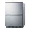 Summit SPRF34D 23.63" W Stainless Steel Undercounter Refrigerator-Freezer -Kitchen Utensils Shop 14d6bf13 c68c 4dbe 8bfa d28757edca59 20510.1675125744