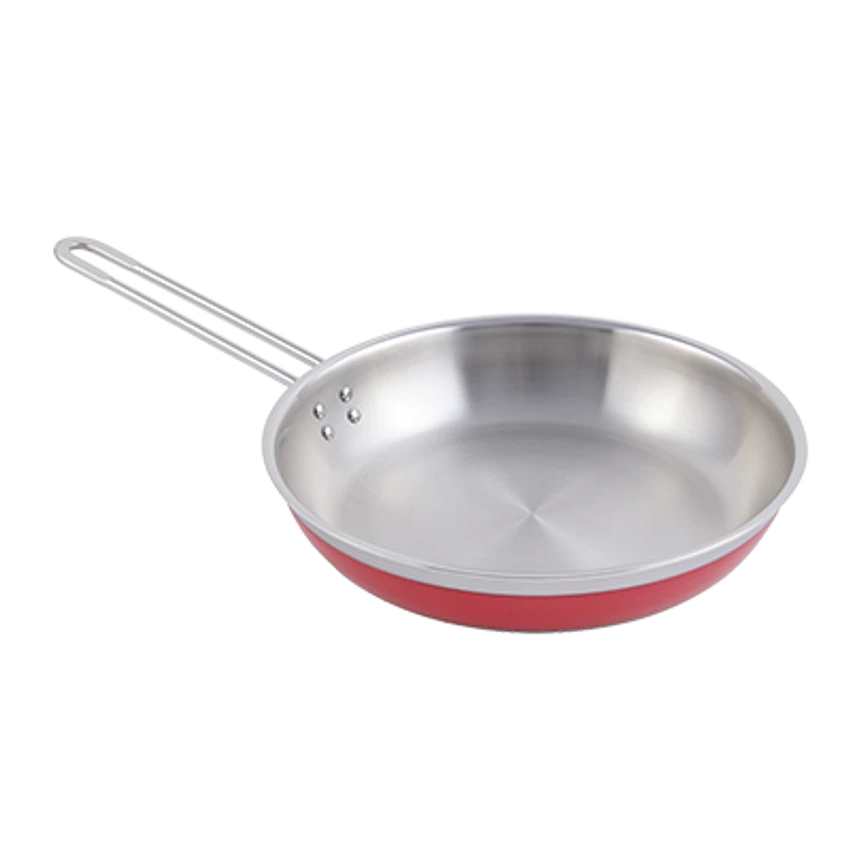 Bon Chef 60309 3 Qt. 4 Oz. Round Stainless Steel With Aluminum Core Classic Country French Collection Saute Pan And Skillet 3 Bon Chef 60309 3 Qt. 4 Oz. Round Stainless Steel With Aluminum Core Classic Country French Collection Saute Pan And Skillet