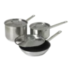 Vollrath 3820 6 Piece Stainless Steel Optio Deluxe Cookware Set