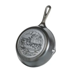 Lodge L5SKWLDK 8.7" Round Cast Iron With Single Handle Wildlife Series Skillet (3 Each Per Case) 5 Lodge L5SKWLDK 8.7" Round Cast Iron With Single Handle Wildlife Series Skillet (3 Each Per Case) -Kitchen Utensils Shop 23187d82 c28d 45a7 aa3e 59f21d7ff333 12722.1700693580