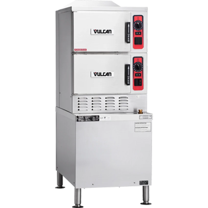 Vulcan C24GA10 PS-LP 24" Liquid Propane Convection Steamer - 125,000 BTU 3 Vulcan C24GA10 PS-LP 24" Liquid Propane Convection Steamer - 125,000 BTU