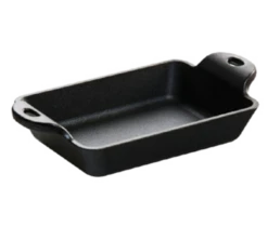 Lodge HMSRC 10 Oz. Cast Iron Mini Server (6 Each Per Case)