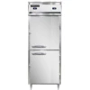 Continental Refrigerator DL1RFES-SA-HD 28.5" W One-Section Solid Door Reach-In Designer Line Refrigerator/Freezer