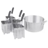 Vollrath 68127 18.5 Qt Aluminum Wear-Ever Pasta & Vegetable Cooker