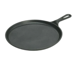 Lodge L9OG3 10.62" Dia. X 1.5" H Seasoned With Oil Cast Iron Griddle (3 Each Per Case) -Kitchen Utensils Shop 2d8072ce 2844 45bd a427 0b29ed014873 71704.1657518678