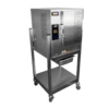 AccuTemp N61201D060 SGL-NG 6 Pans Natural Gas Convection Steamer Connectionless Evolution Boilerless - 60,000 BTU