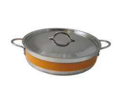Bon Chef 60032CFORANGE 9 Qt. Stainless Steel Classic Country French Pot