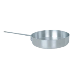 Thunder Group ALSAP002 3 Qt. Aluminum Round Mirror Finish Saute' Pan
