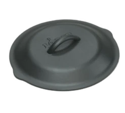 Lodge L6SC3 9" Dia. Seasoned With Oil Cast Iron Cover (3 Each Per Case)