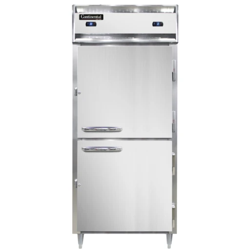 Continental Refrigerator DL1RFX-SS-HD 36.25" W One-Section Solid Door Reach-In Designer Line Refrigerator/Freezer -Kitchen Utensils Shop 43991f50 8df6 4460 a556 f11f2b6db1d9 59809.1667762051