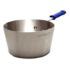 Vollrath 434512 5.5 Qt. 11 Gauge Aluminum Alloy Cool Handle With EverTite Riveting Wear-Ever Tapered Sauce Pan