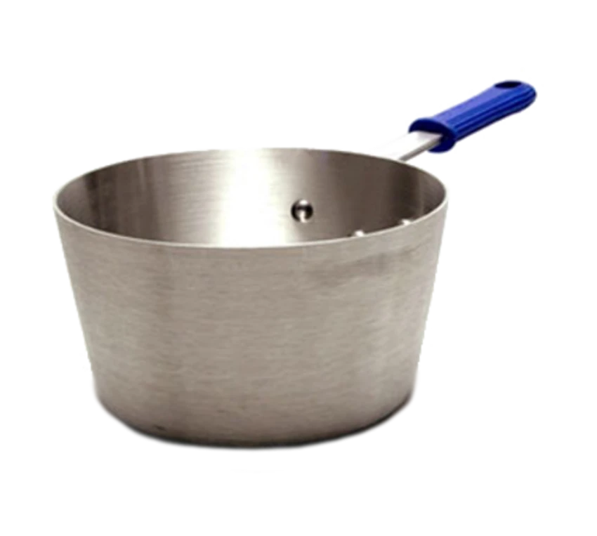 Vollrath 434512 5.5 Qt. 11 Gauge Aluminum Alloy Cool Handle With EverTite Riveting Wear-Ever Tapered Sauce Pan 3 Vollrath 434512 5.5 Qt. 11 Gauge Aluminum Alloy Cool Handle With EverTite Riveting Wear-Ever Tapered Sauce Pan