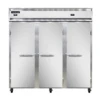 Continental Refrigerator 3RRF-SA 78" W Three-Section Solid Door Reach-In Refrigerator/Freezer
