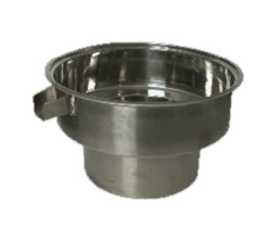 Town 229022B 64 Qt. Stainless Steel Blanch Pot With Overlow