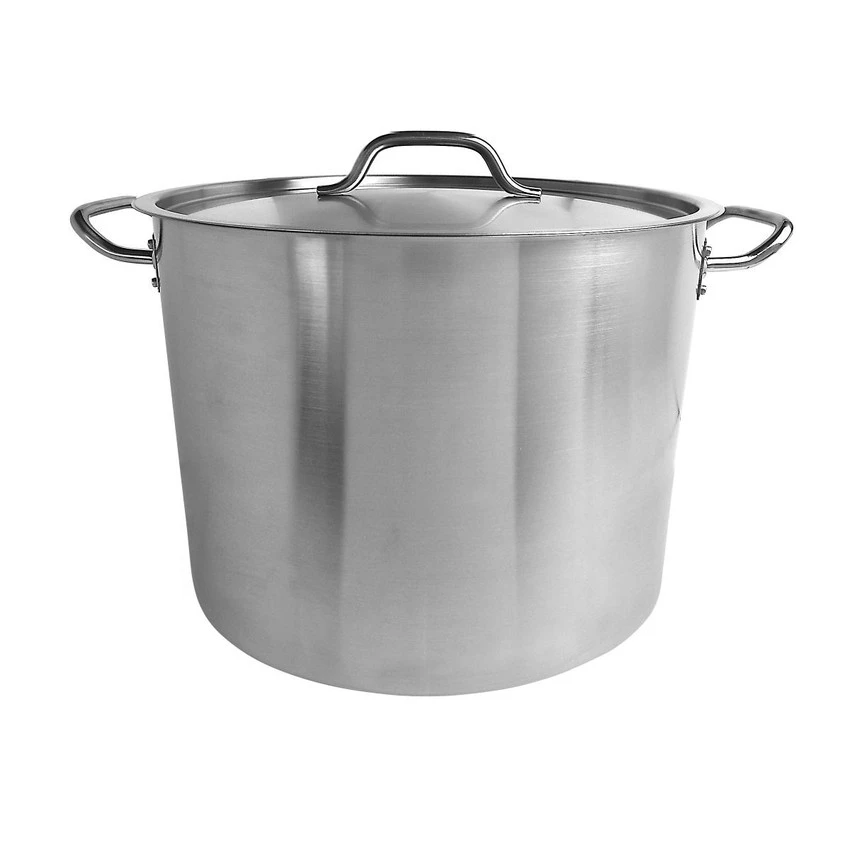 Thunder Group SLSPS4032 32 Qt. Stainless Steel Stock Pot 3 Thunder Group SLSPS4032 32 Qt. Stainless Steel Stock Pot