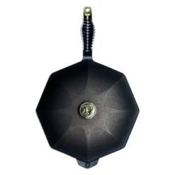 Lodge SL10-10001 10" Octagonal Cast Iron With Stainless Steel Spring Handle Finex® Skillet -Kitchen Utensils Shop 5372d85c 5abf 4a5d ad4a 7f7c771d30c6 53297.1700694744