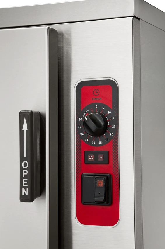 Vulcan C24EO5 5 Pans Electric Countertop Steamer - 208 Volts 3 Phase 12 KW 3 Vulcan C24EO5 5 Pans Electric Countertop Steamer - 208 Volts 3 Phase 12 KW