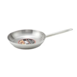 Winco SSFP-9 9.5" Stainless Steel And Aluminum Premium Fry Pan