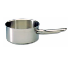 Matfer Bourgeat 691020 4 Qt. Aluminum And Stainless Steel Excellence Sauce Pan