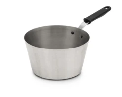 Vollrath 78451 5.5 Qt. Featuring Permanently Bonded TriVent Silicone Insulated Handle Sauce Pan