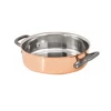 Matfer Bourgeat 374024 3.33 Qt. Copper Bourgeat Saut Pan Brazier -Kitchen Utensils Shop 64e22b11 e9a1 4e3c 9f06 1ee343431610 85306.1674371650