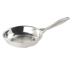 Vollrath 47750 7.81" Natural Finish Stainless Steel Intrigue Stainless Steel Fry Pans