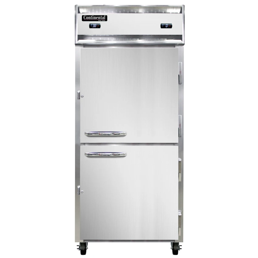 Continental Refrigerator 1RFX-SA-HD 36.25" W One-Section Solid Door Reach-In Extra-Wide Refrigerator/Freezer 3 Continental Refrigerator 1RFX-SA-HD 36.25" W One-Section Solid Door Reach-In Extra-Wide Refrigerator/Freezer