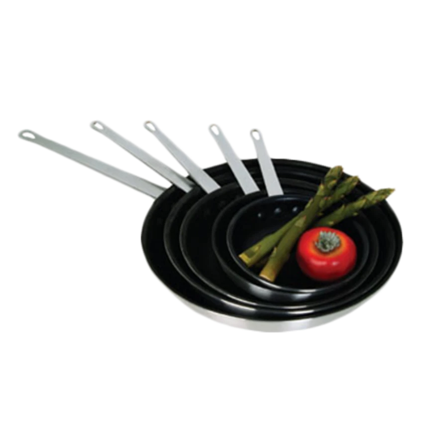 Thunder Group ALFPEX005C 14" Dia. Aluminum With Riveted Handle Quantum II Fry Pan 3 Thunder Group ALFPEX005C 14" Dia. Aluminum With Riveted Handle Quantum II Fry Pan