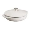 Lodge EC3CC13 3.6 Qt. Oyster White Porcelain Enameled Cast Iron Round Casserole With Cover 1 Lodge EC3CC13 3.6 Qt. Oyster White Porcelain Enameled Cast Iron Round Casserole With Cover -Kitchen Utensils Shop 6a693993 ad2c 4ba5 b491 6b01e70a4cfb 50405.1699376889