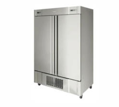 Infrico USA IRR-AN49MX 54.5" W Two-Section Solid Door Reach-In Dual Temp