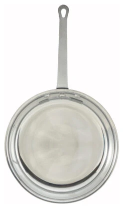 Winco AFP-12 12" Aluminum Majestic Fry Pan