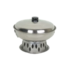 Thunder Group SLAL005 Stainless Steel Fuel Holder Wok Base