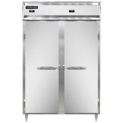 Continental Refrigerator DL2RF-PT 52" W Two-Section Solid Door Reach-In Designer Line Refrigerator/Freezer