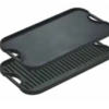 Lodge LPGI3 20" W X 10.5" D Rectangular Double Burner Cast Iron Pro-Grid Grill Or Griddle -Kitchen Utensils Shop 87df65b1 ed1d 48f6 a38e de3780565956 52736.1675124493