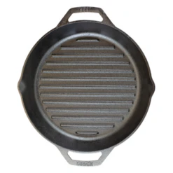 Lodge L10GPL 12" Dia. Dual Handled Cast Iron Grill Pan (3 Each Per Case)