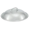 Vollrath 49426 12.75" Dia. 3-Ply Construction Satin Finish Interior & Exterior With Mirror Finish Handle Miramar High Dome Cover