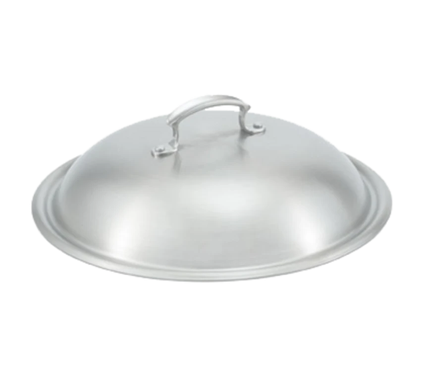 Vollrath 49426 12.75" Dia. 3-Ply Construction Satin Finish Interior & Exterior With Mirror Finish Handle Miramar High Dome Cover 3 Vollrath 49426 12.75" Dia. 3-Ply Construction Satin Finish Interior & Exterior With Mirror Finish Handle Miramar High Dome Cover