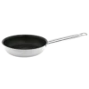 Thunder Group SLSFP311 11" Dia. Round Stainless Steel Coated Fry Pans