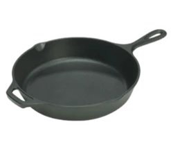 Lodge L8SK3 10.6875" Cast Iron With Helper Handle Skillet (3 Each Per Case)
