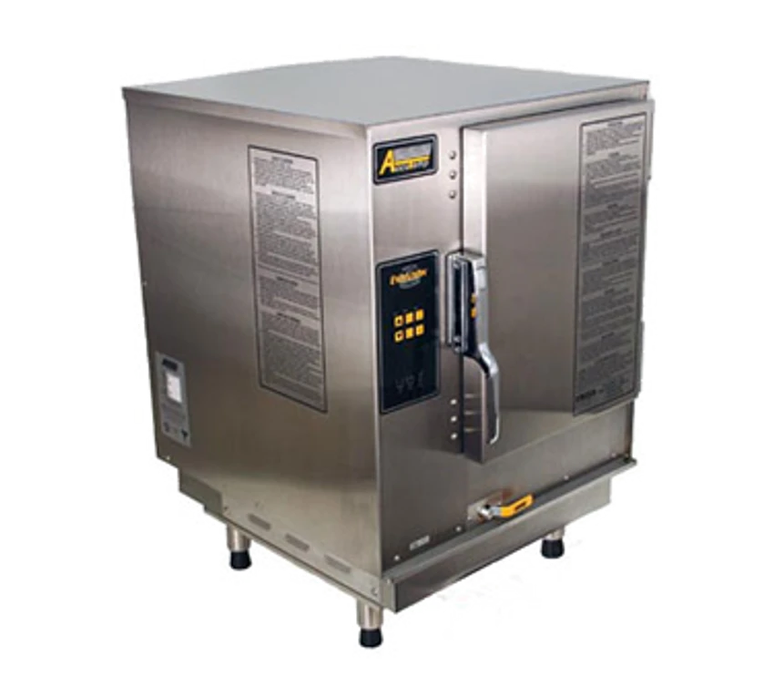 AccuTemp N61201E060-NG 6 Pans Natural Gas Convection Steamer Connected Evolution Boilerless - 60,000 BTU 5 AccuTemp N61201E060-NG 6 Pans Natural Gas Convection Steamer Connected Evolution Boilerless - 60,000 BTU - Image 3