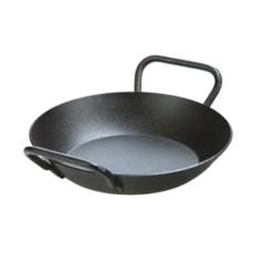 Lodge CRS8DLH 2.25" H Carbon Steel Skillet