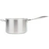 Vollrath 47743 7 Qt. Stainless Steel And Aluminum Clad Bottom Intrigue Stainless Steel Sauce Pan