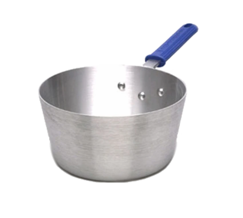 Vollrath 434312 3.75 Qt. 11 Gauge Aluminum Alloy Cool Handle With EverTite Riveting Wear-Ever Tapered Sauce Pan 3 Vollrath 434312 3.75 Qt. 11 Gauge Aluminum Alloy Cool Handle With EverTite Riveting Wear-Ever Tapered Sauce Pan