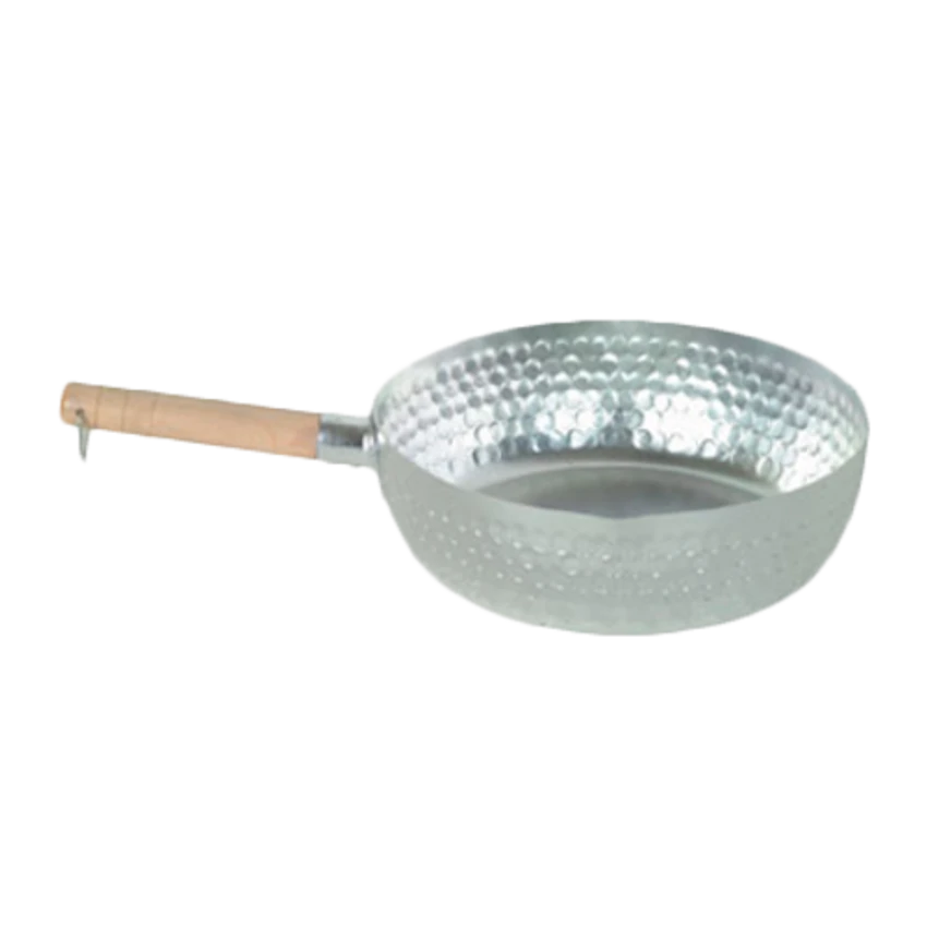 Thunder Group ALSP004 9" Dia. Aluminum Flat Bottom Snow Flat Pan 3 Thunder Group ALSP004 9" Dia. Aluminum Flat Bottom Snow Flat Pan