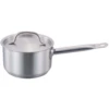 Omcan USA 80431 2 Qt. Stainless Steel Welded Handle Sauce Pan With Cover